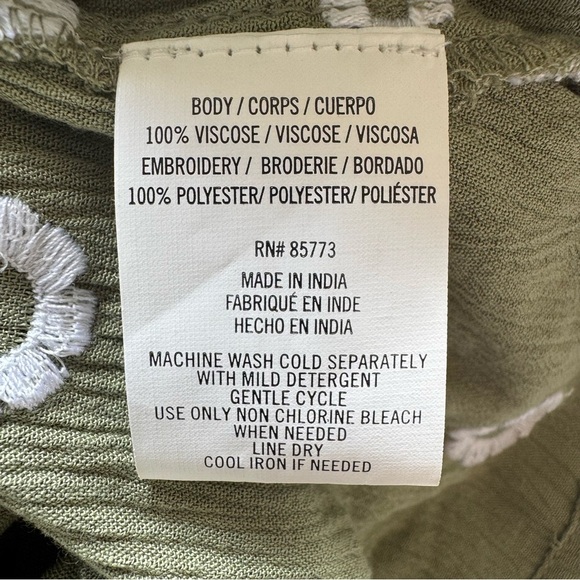 O’Neill YAZZA EMBROIDERED GEO MINI DRESS Women’s Size Medium - Picture 13 of 13